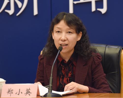 国家税务总局收入规划核算司副司长 郑小英。